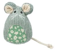 Mouse cat toy, sitting, fabric Trixie