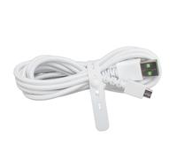 Mouse Charger Cable, Plug and Reproduction of Anti -nylon USB Anti -the told Mice for Repair (White)