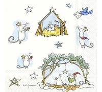 Mouse Crib - IHR Lunch Paper Napkins 20 in Pack 3 ply 33 cm Square