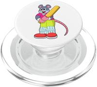 Mouse Cricket Cricket bat Sports PopSockets PopGrip for MagSafe