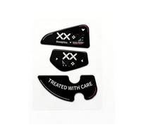Mouse Feet Skates Compatible for Logitech MX Master 4 Wireless Gaming Mouse Rounded Curved Edges feet Replacement (Black)