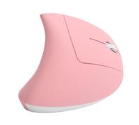 Mouse For Carpal Tunnel Right Hand, 2.4G Vertical Mouse USB Wireless Ergonomic Ergonomic Office Gaming Rechargeable Computer Accessories H1 (H1 vertical pink mouse)