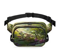 Mouse Forest Berries Waist Bag Multifunction Pack for Travel Sport Running Fanny Pack Bumbag Pouch Purse Belt Bag for Women Men Kids Girls Boys
