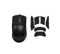 Mouse Grip Tape Compatible with Asus ROG Keris, Anti-slip Mouse Sticker for Asus ROG Keris - Full Coverage, Sweat-Absorbent, Precise Fit, Durable Feet (Black)