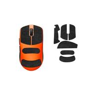 Mouse Grip Tape Compatible with Fnatic x Lamzu MAYA X, Anti-slip Mouse Sticker for LAMZU Maya X - Full Coverage, Sweat-Absorbent, Precise Fit, Durable Feet (Black)