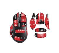 Mouse Grip Tape Compatible with MCHOSE G7, Anti-slip Mouse Sticker for MCHOSE G7 - Full Coverage, Sweat-Absorbent, Precise Fit, Durable Feet (Red)