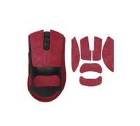 Mouse Grip Tape Compatible with Razer Viper V3 Pro, Anti-Slip Mouse Sticker for Razer Viper V3 Pro - Full Coverage, Sweat-Absorbent, Precise Fit, Durable Feet (Red)
