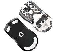 Mouse Grip Tape Full Coverage for Razer Viper V2 Pro,NOUKAJU Rounded Curved Edges Mouse Feet Skates,Self-Adhesive PreCut Sweat-Resistant Professional Mice Upgrade Kit(Foot pad + Black Mouse Grip Tape)