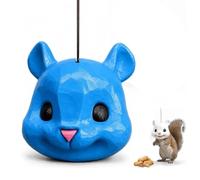 Mouse Head Squirrel Feeder, Funny Squirrel Feeder (C)