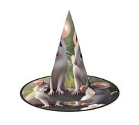 Mouse in Love Halloween Witch Hat 2 PCS Comfortable And Durable Suitable For Party Role Play And Carnival