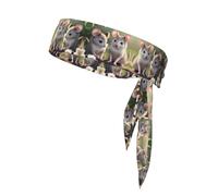 Mouse in Love Sports Bandage Headscarf is Unisex, Light and Comfortable, Suitable for All Kinds of Sports Scenes