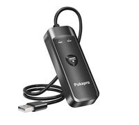Mouse Jiggler Punkdig Plug & Play Automatic Mouse Mover, Undetectable Mouse Jiggler with ON/Off Switch and USB Port, Driver-Free Simulate Mouse Movement to Prevent Entering Sleep Mode - Black