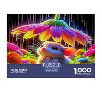 Mouse Jigsaw Puzzles for Adults Kids 1000 Pieces Impossible Challenge Toy Educational Games Home Wall Art Extreme Difficulty Gift Set Relaxation 70x50cm/1000pcs