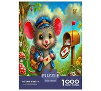 Mouse Jigsaw Puzzles Puzzles for Adults Kids. 1000 Piece Great Gifts Challenge Toy Educational Game Home Decoration for Adults& Kids Age 14 Years Up 70x50cm/1000pcs