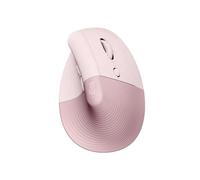 Mouse LOGITECH Lift Pink Bluetooth USB 4000 4 Vertical Mac OS
