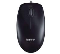 Mouse LOGITECH M100R Black Wired USB 1000 3 Classic Windows
