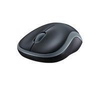 Mouse LOGITECH M185 Black Wireless USB 1000 3 Classic Windows