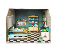 Mouse Mansion Kitchen Dollhouse Craft Kit - Build Your Own Miniature Kitchen with Stove Table & More - Easy DIY Kids Crafting Activity - Create Sam & Julia's World from Bestselling Books