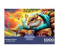 Mouse Masterful 1000-Piece Jigsaw Puzzles for Adults A Complete Set of Challenging Educational Puzzle Game Pieces - An Intellectually Stimulating Gift for Adult And Teenage Enthusiasts Age 12 Ye