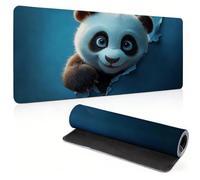 Mouse Mat 1000x500mm Large Desk Mat, Animal Panda (2) Mousepad 0c0-194