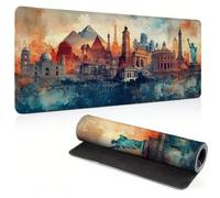 Mouse Mat 1000x500mm Large Desk Mat, Color Architecture (2) Mousepad 0c0-94