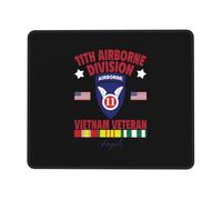 Mouse Mat 11th Division Vietnam Veteran Angels Office Mousepad Work 25x30cm