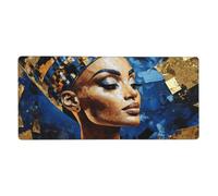 Mouse Mat 1200 x 600 mm XXL Egypt Gaming Mouse Pad Queen Desk Mat Large Keyboard Mat,Waterproof,Non-Slip Base,Stitched Edge Mousemat,Improved Precision And Speed for Keyboard and Mouse,Gifts M768