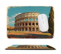 Mouse Mat, 16.54 × 13.78 in The Roman Colosseum Gaming Mouse Pad zv-605