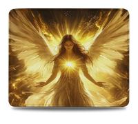 Mouse Mat 260 x 210 x 3 mm Gaming Mouse Pad, Non-Slip Rubber Base, Waterproof Surface Mousepad, Stitched Edges, Compatible with Laser and Optical Mice, Dream Gifts for Man Beautiful Women (3) 0d-766