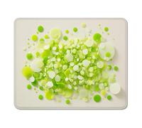 mouse mat 260 x 210 x 3 mm Gaming Mouse Pad with Non-Slip Rubber Base and Smooth Surface, Portable, Compatible with Laser and Optical Mice, Mouse Pad for Home Office Work, Green & Dream XS#655