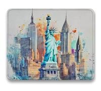 Mouse Mat 300 x 250 x 3mm, Gaming Mouse Pad Cream, Optimised for Gaming Sensors, Moderate Surface Friction, Improved Precision and Speed, Non-Slip Mousepad for Computers, Laptop, Architecture c0-685