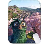 Mouse Mat 32x26 cm Small Desk Mat Green Gaming Mouse Pad, Waterproof Washable Surface, Portable, Stitched Edges Mousepad, Desk Pad with Non-Slip Rubber Base, Office Accessories, Gifts (Animal) J2-546