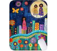 Mouse Mat 32x26 cm Small Desk Mat Green Gaming Mouse Pad, Waterproof Washable Surface, Portable, Stitched Edges Mousepad, Desk Pad with Non-Slip Rubber Base, Office Accessories, Gifts (Cartoon) J2-620