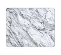 mouse mat 340 x 280 x 3 mm Gaming Mouse Pad with Non-Slip Rubber Base and Smooth Surface, Portable, Compatible with Laser and Optical Mice, Mouse Pad for Home Office Work, White & Texture XS#937