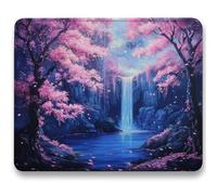 Mouse Mat 340 x 280 x 3mm, Gaming Mouse Pad Fall, Optimised for Gaming Sensors, Moderate Surface Friction, Improved Precision and Speed, Mousepad with Stitched Edge for Computers, Laptop, Tree c0-699