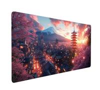 Mouse Mat 40 x 20 x 0.12Inches Waterproof Gaming Mouse Pad Killer Whale Desk Mat Stitched Edges, Mousepad Abstract for Gaming Desk Accessories, Mousemat for Laptop Table Decor Office Product model0979