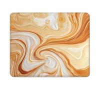 mouse mat 400 x 300 x 3 mm Gaming Mouse Pad with Non-Slip Rubber Base and Smooth Surface, Portable, Compatible with Laser and Optical Mice, Mouse Pad for Home Office Work, Gold & Abstract XS#803