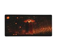Mouse Mat 700 x 300 mm XXL Cartoon Gaming Mouse Pad Black Desk Mat Large Keyboard Mat,Waterproof,Non-Slip Base,Stitched Edge Mousemat,Improved Precision And Speed for Keyboard and Mouse,Gifts M717