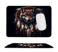Mouse Mat, 9.84 × 7.87 in Wolf Shop Dream Network Gaming Mouse Pad zv-550