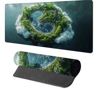 Mouse Mat 900x400x3mm Tai Chi, Gaming Mouse Pad Plant, Large Desk Mat Non-Slip Rubber Base XXL Mousepad with Stitched Edge, Gaming Accessories, Mousepad Keyboard, for PC Accessories, Laptop, Z-1979