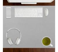 Mouse Mat 95 x 114 cm Non Slip Non Slip Writing Pad Spill Resistant Durable Design for Office Home Decor, Grey