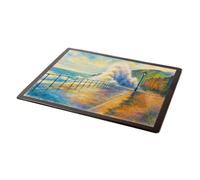 MOUSE MAT - A High Tide at Aberystwyth - Vintage Art Style
