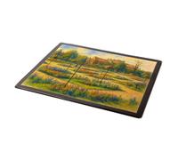 MOUSE MAT - Abbey Gardens & Cathedral, Bury St Edmunds - Vintage Art Style