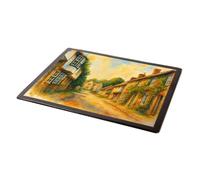 MOUSE MAT - Abbey Street, Cerne Abbas (a) - Vintage Art Style