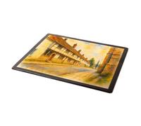 MOUSE MAT - Abbey Street, Cerne Abbas (b) - Vintage Art Style