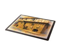 MOUSE MAT - Aberconwy the Oldest House in Wales Conway - Vintage Art Style