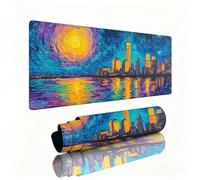 Mouse Mat Abstract xxl 1000x500x3mm Desk Pad Landscape Gaming Mouse Mat with Waterproof Surface Wear-Resistant,Durable,Non-Slip Rubber Base Improves Speed and Accuracy for Christmas Decorations W1-78