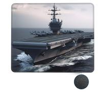 Mouse Mat Aircraft Carrier Comfortable Mousepad Non-Slip Mouse Pad For Home Pc Computer 25X30cm