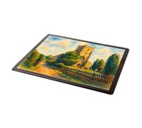 MOUSE MAT - All Saint's Church, Durrington - Vintage Art Style