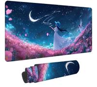 Mouse Mat Anime Mouse Pad 1000 x 500 x 3 mm Large Gaming Mousepad,2025 New Desk Protector Mat with Anti-Slip Base,Waterproof&Durable Mousemat, Office Desk Accessories for Men (100x50cm Sky)-dd281